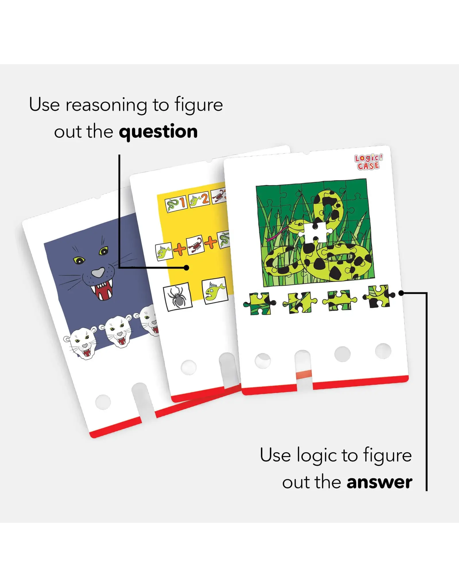 HABA Logic! CASE Extension Set Dangerous Animals