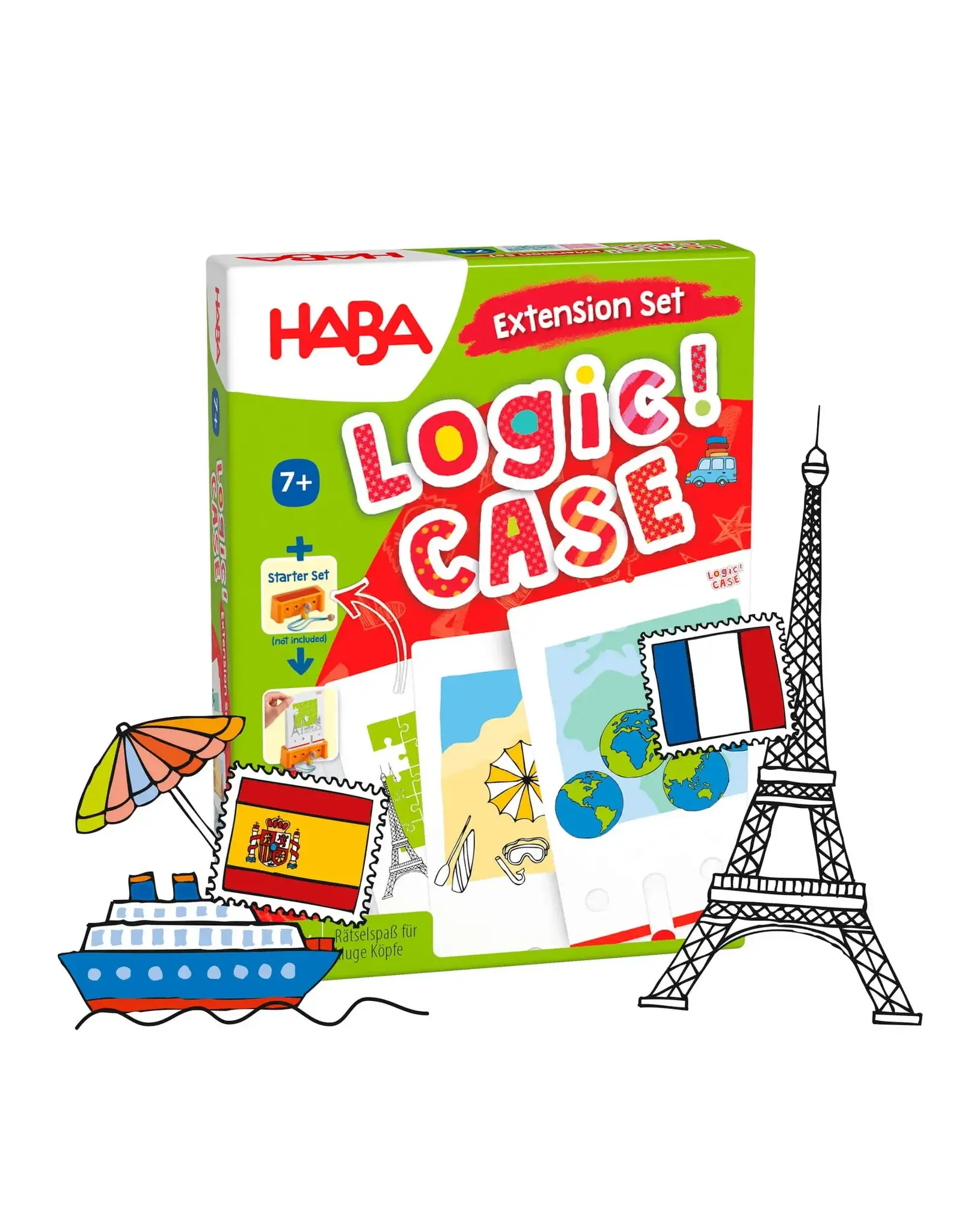 HABA Logic! CASE Extension Set Vacation & Travel