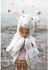 Great Pretenders Bunny Cuddle Cape Size 4-6