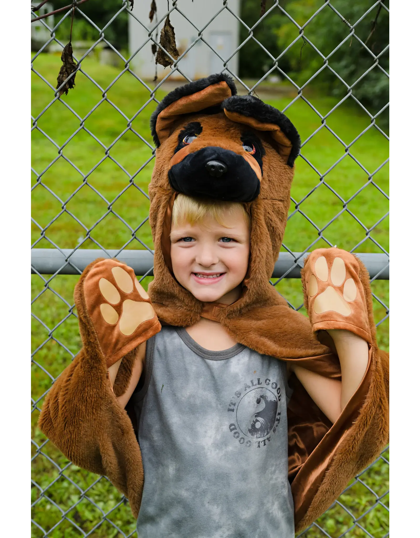 Great Pretenders German Shepherd Dog Cuddle Cape Size 4-6