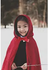 Great Pretenders Little Red Riding Hood Cape Size 7-8