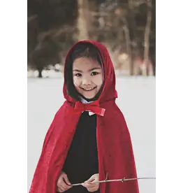 Great Pretenders Little Red Riding Hood Cape Size 7-8