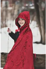 Great Pretenders Little Red Riding Hood Cape Size 7-8