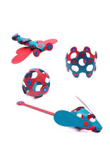 Clixo Clixo Itsy Pack - Flamingo/Turquoise (18Pcs)