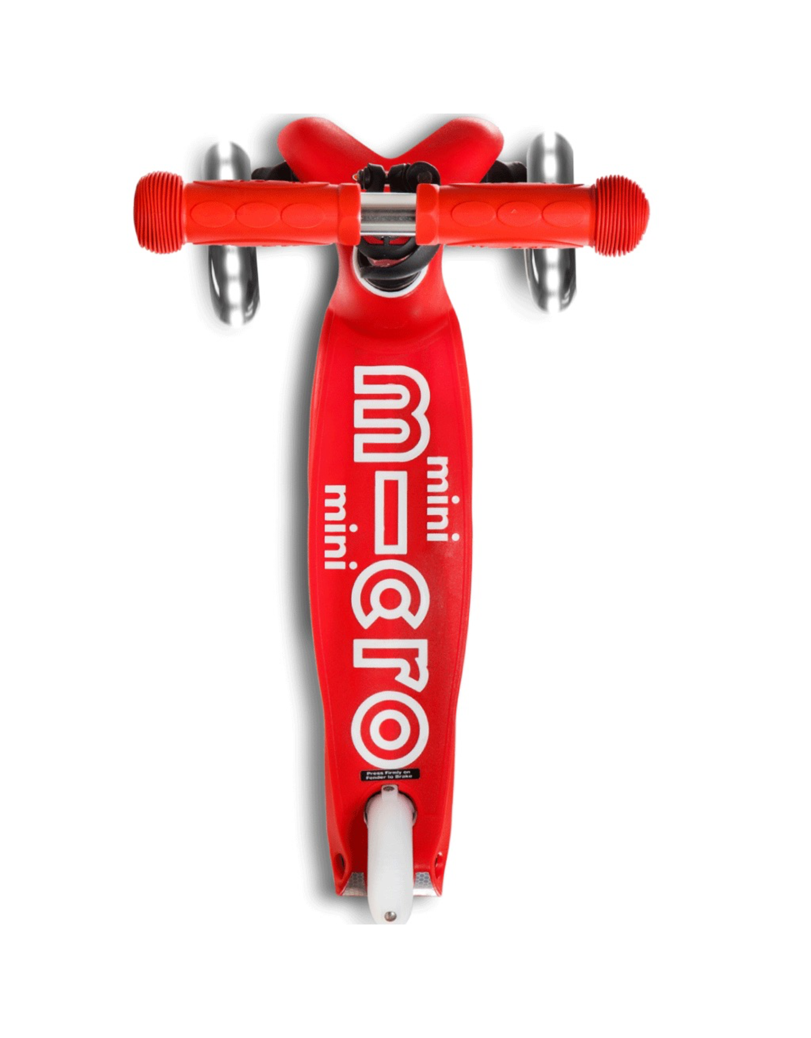 Micro Micro Mini LED Scooter - Red