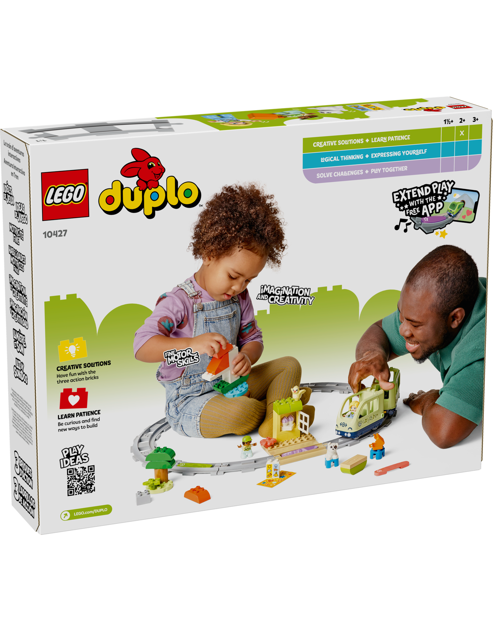 LEGO DUPLO Town 10427  Interactive Adventure Train