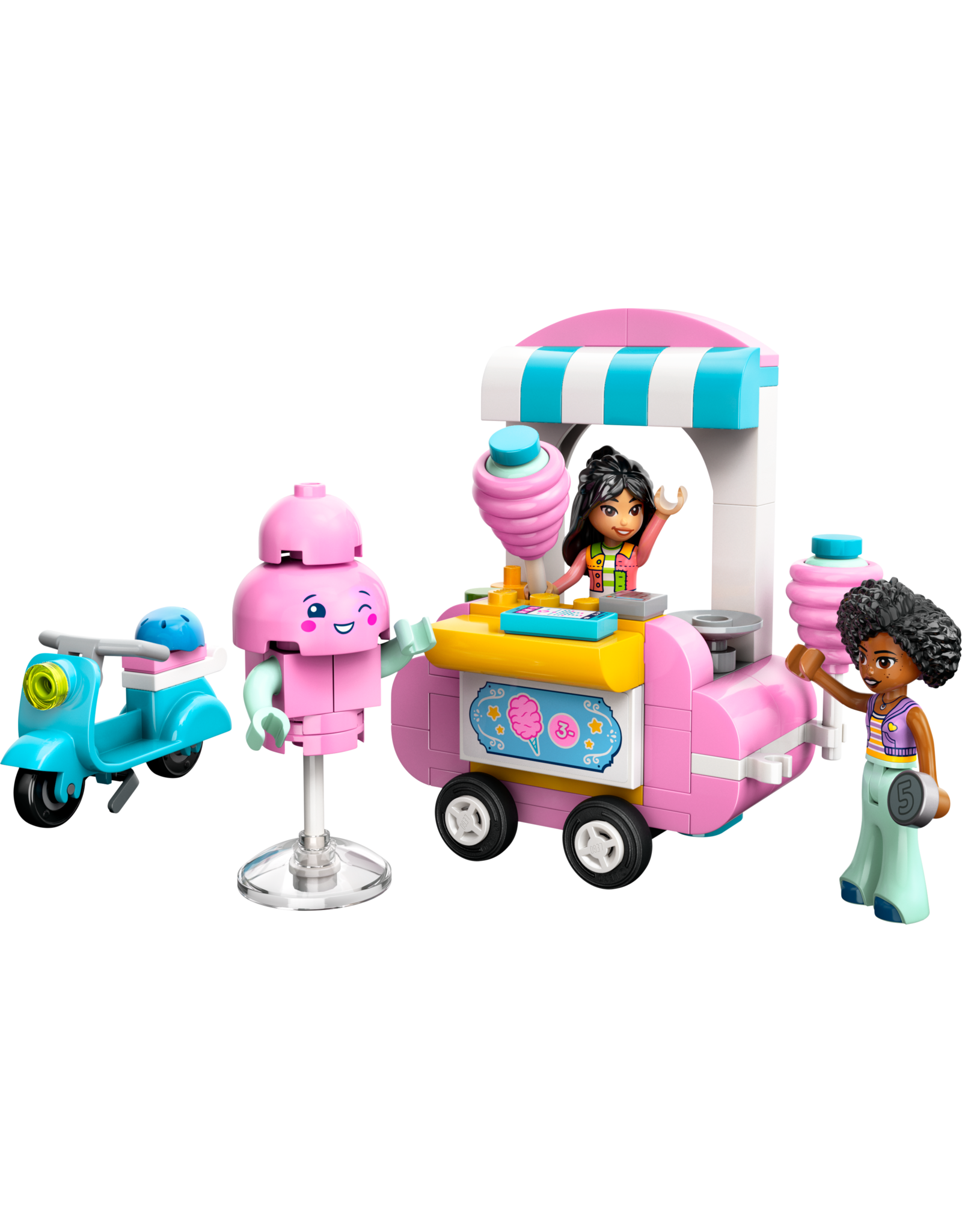 LEGO Friends 42643 Cotton Candy Stand and Scooter