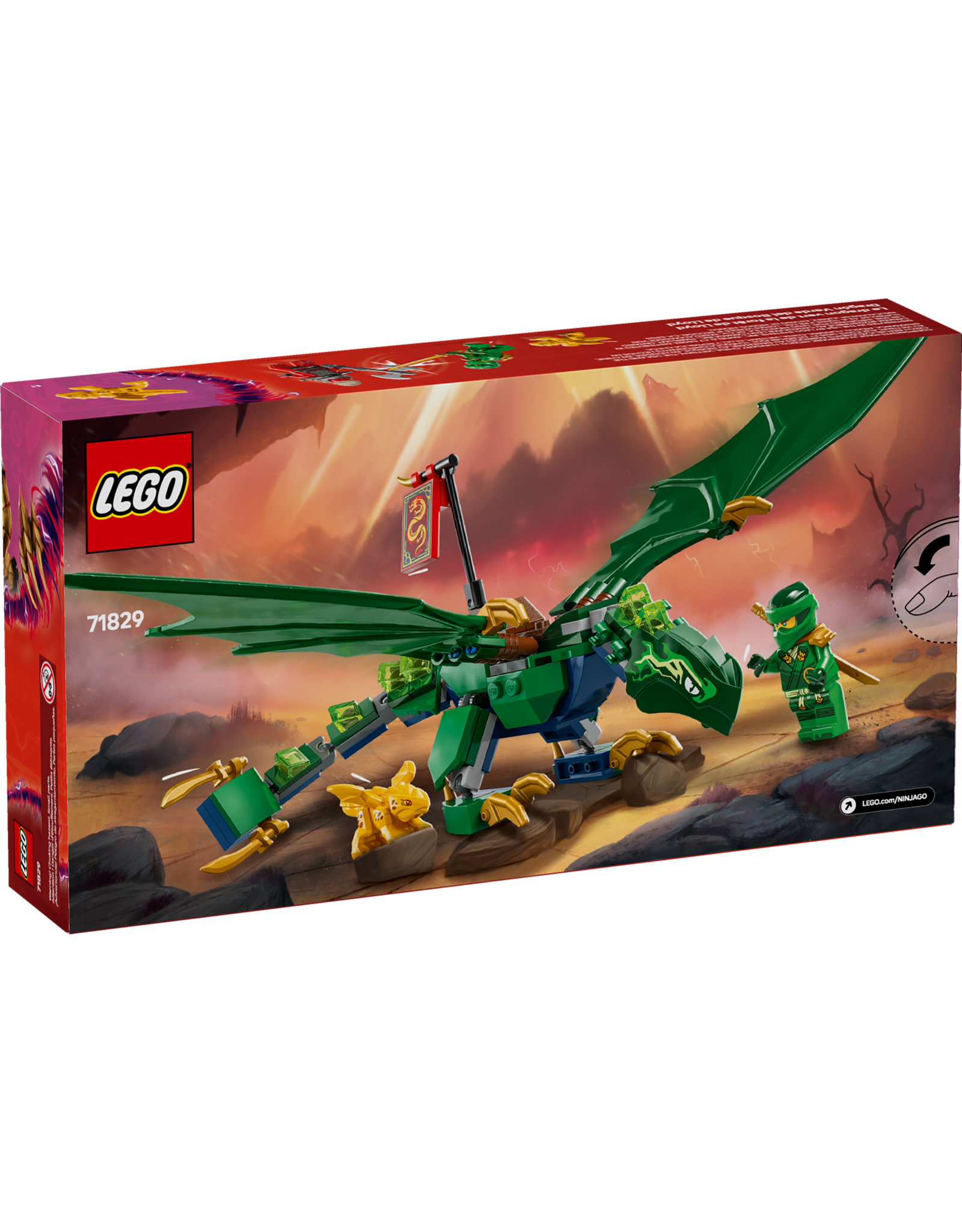 LEGO Ninjago 71829 Lloyd's Green Forest Dragon