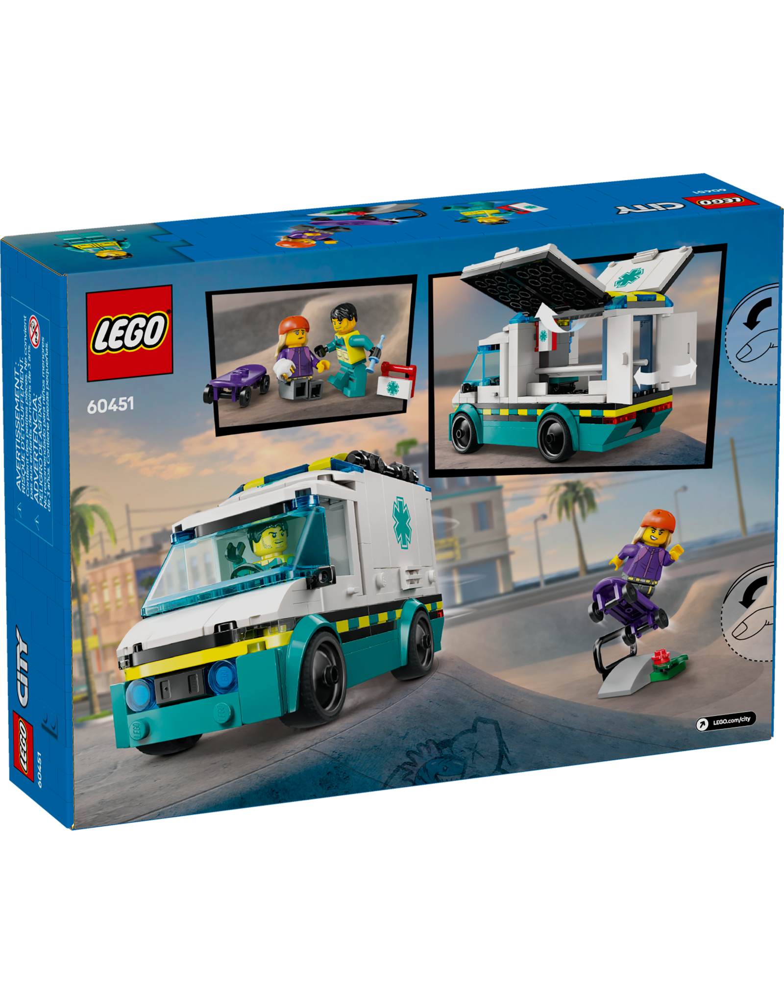 LEGO City 60451 Emergency Ambulance