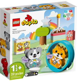 LEGO DUPLO My First 10977 My First Puppy & Kitten With Sounds
