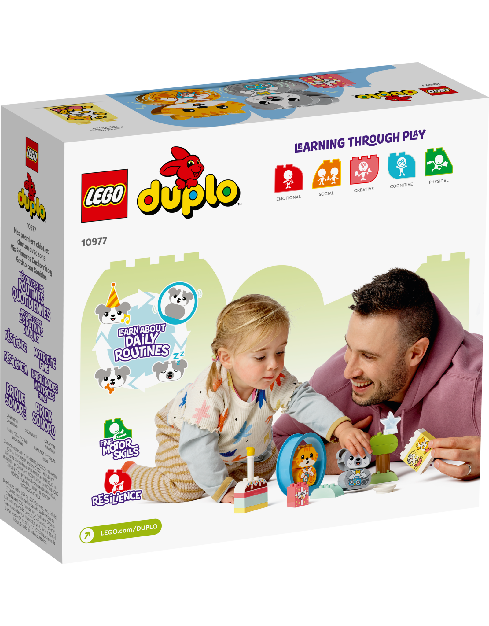 LEGO DUPLO My First 10977 My First Puppy & Kitten With Sounds