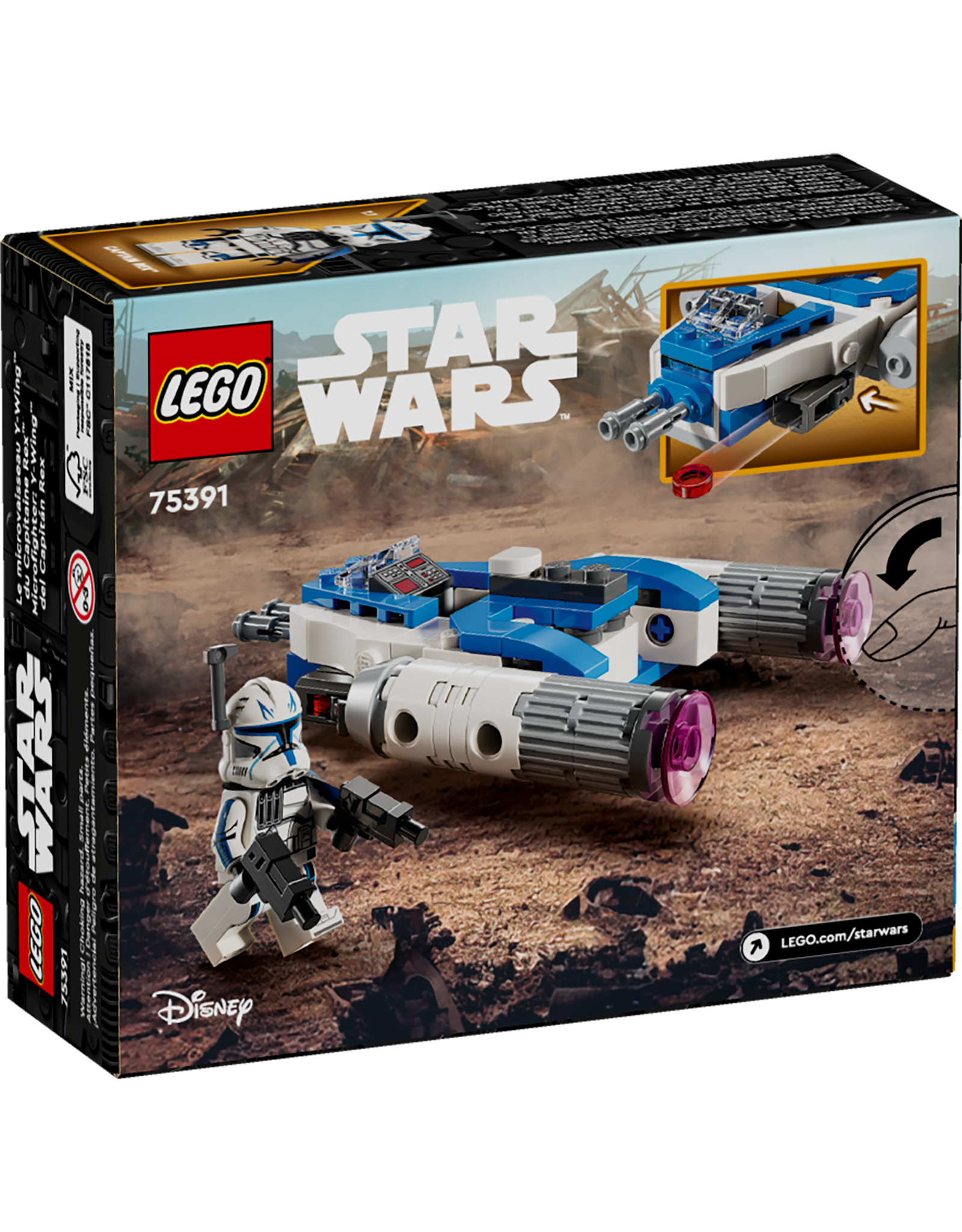 LEGO Star Wars  75391 Captain Rex Y-Wing Microfighter