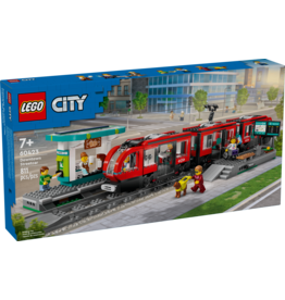 LEGO City 60423 Downtown Streetcar and Station