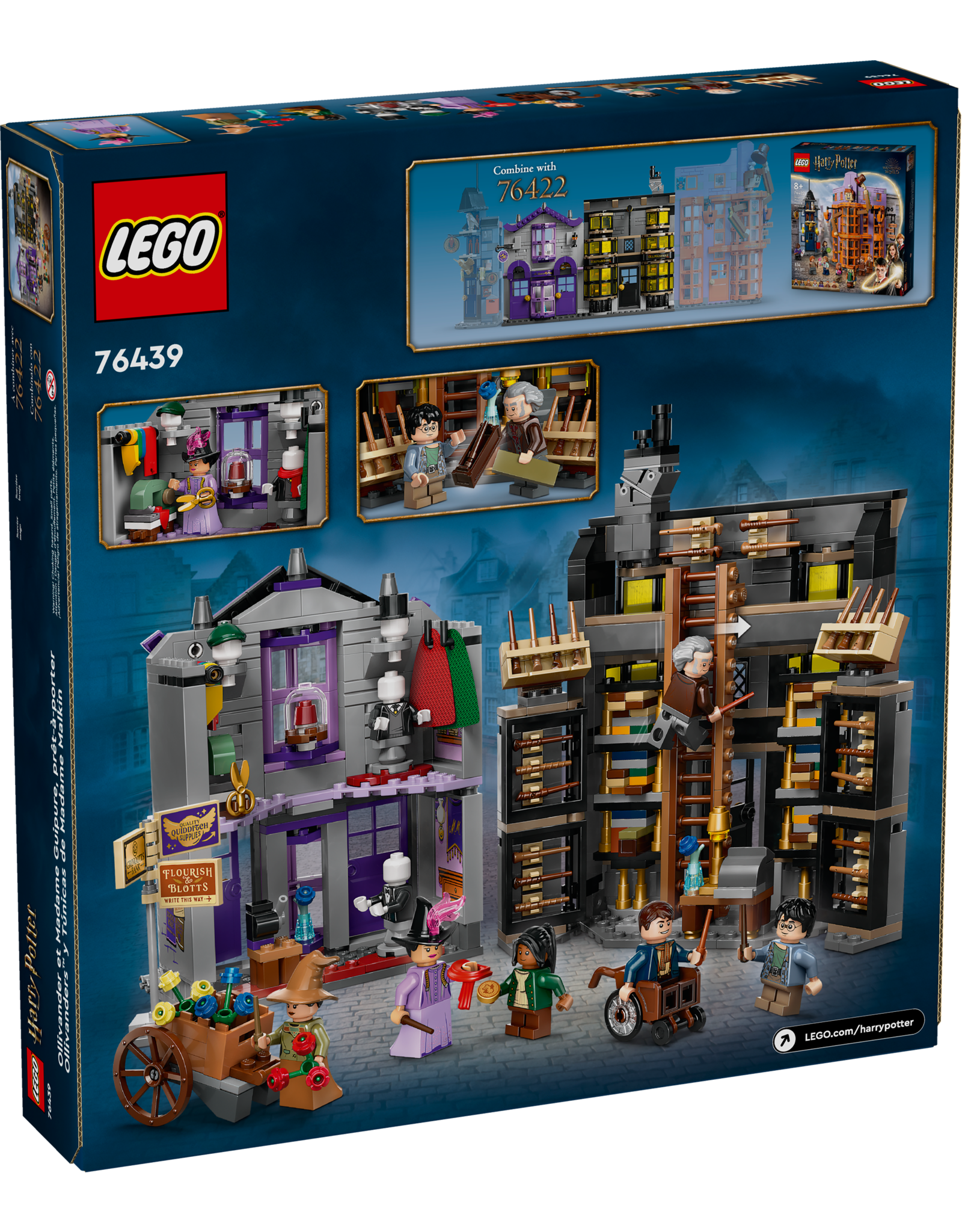 LEGO Harry Potter 76439 Ollivanders & Madam Malkin's Robes
