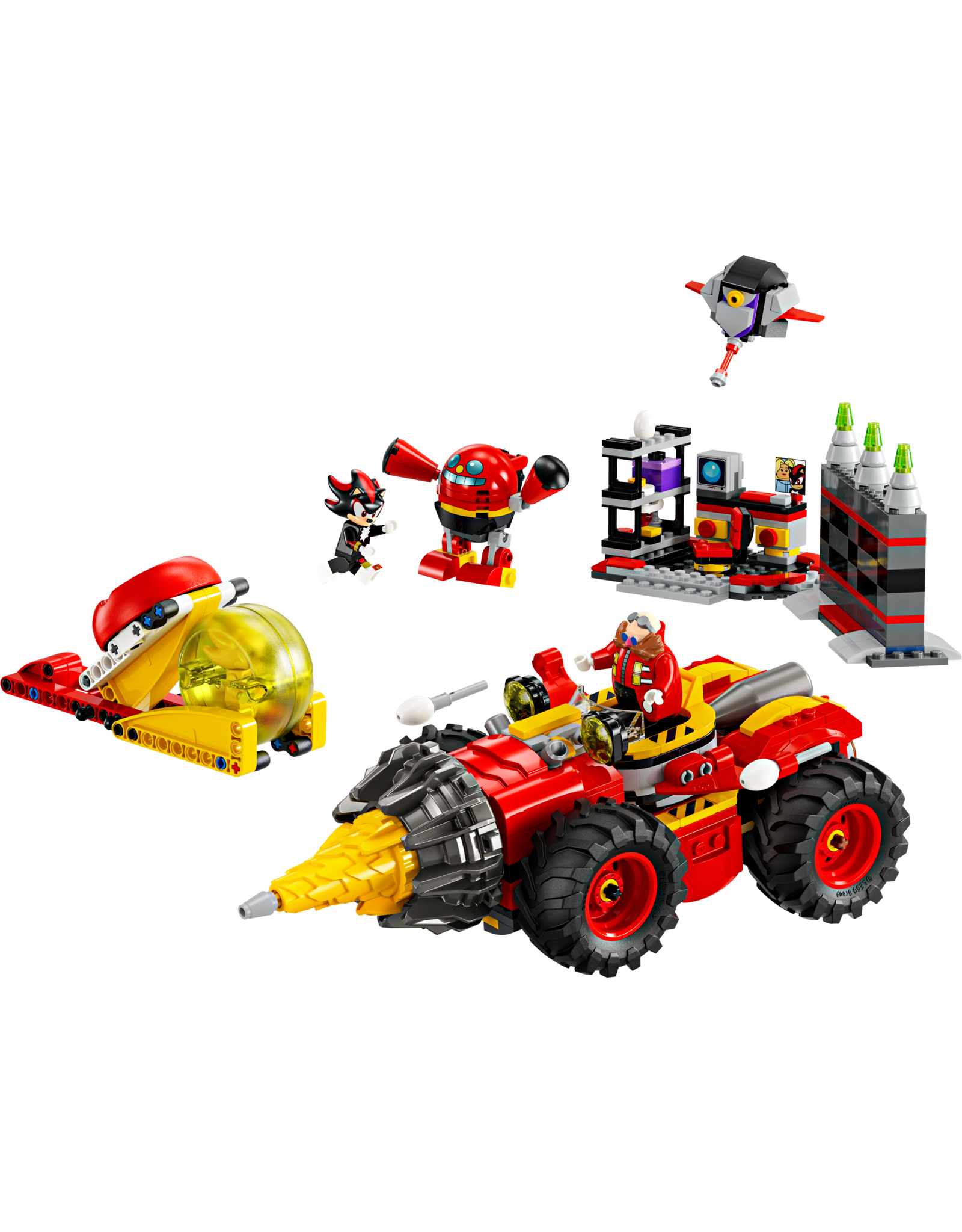 LEGO Sonic The Hedgehog 76999 Super Sonic vs. Egg Drillster