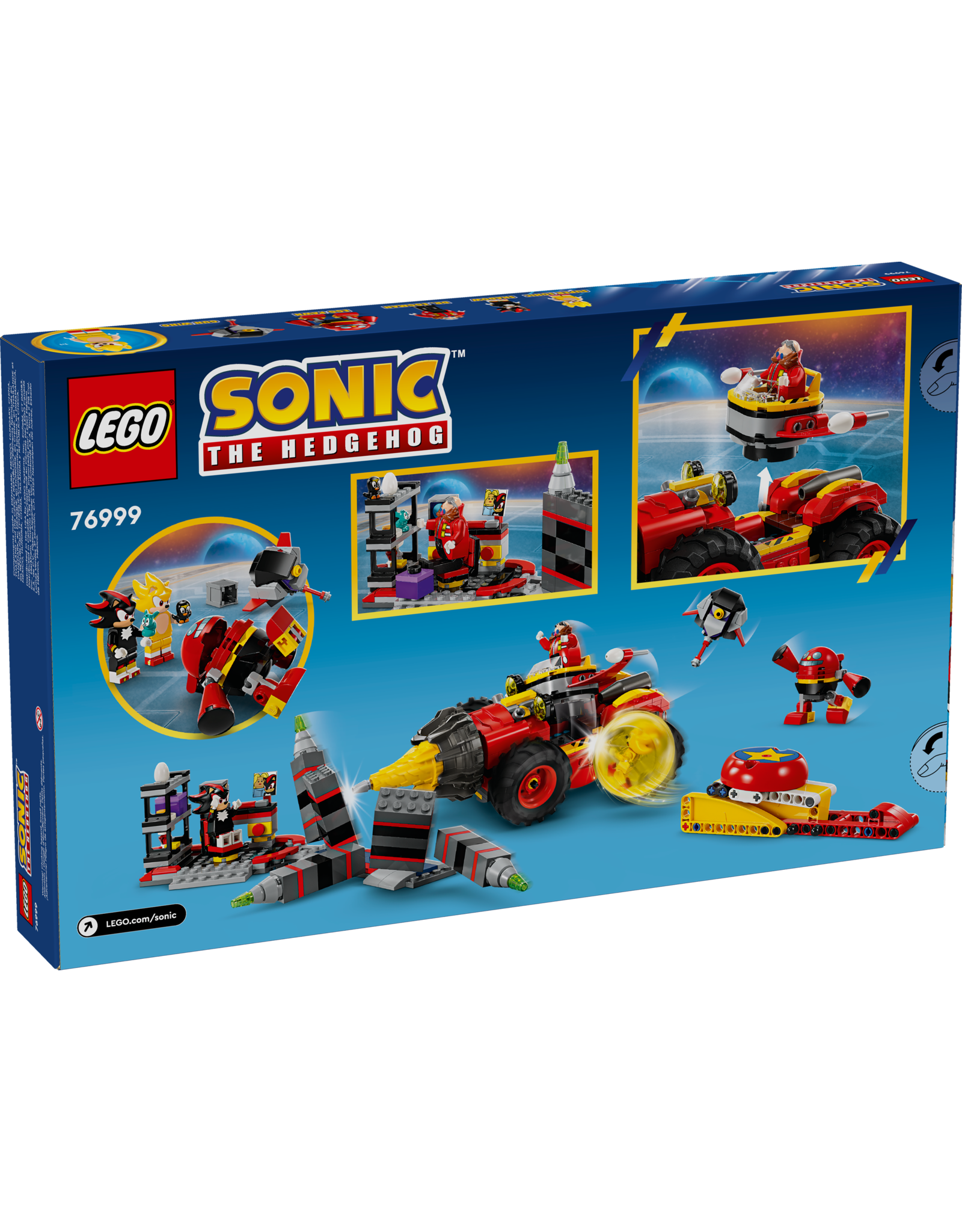 LEGO Sonic The Hedgehog 76999 Super Sonic vs. Egg Drillster
