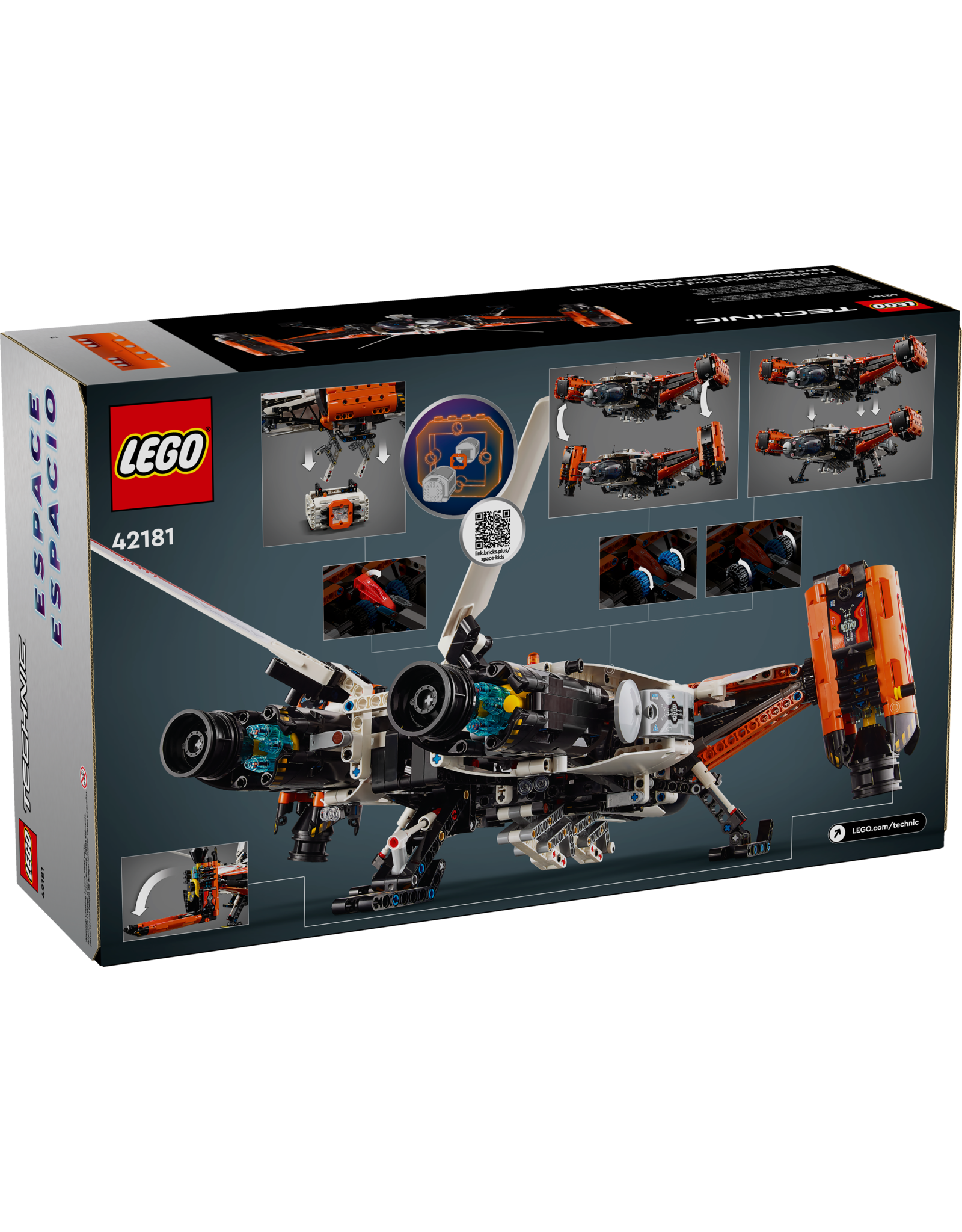 LEGO Technic 42181 VTOL Heavy Cargo Spaceship LT81