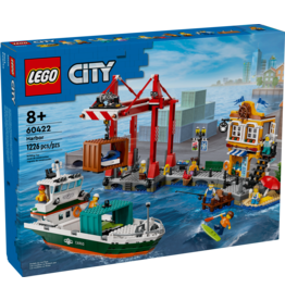 LEGO City 60422 Seaside Harbor with Cargo Ship