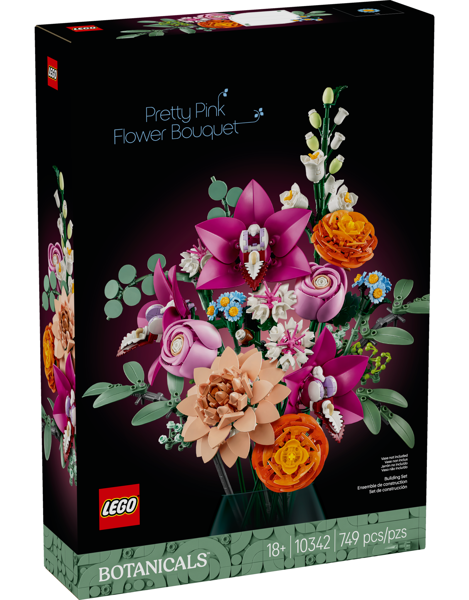 LEGO Botanicals 10342 Pretty Pink Flower Bouquet
