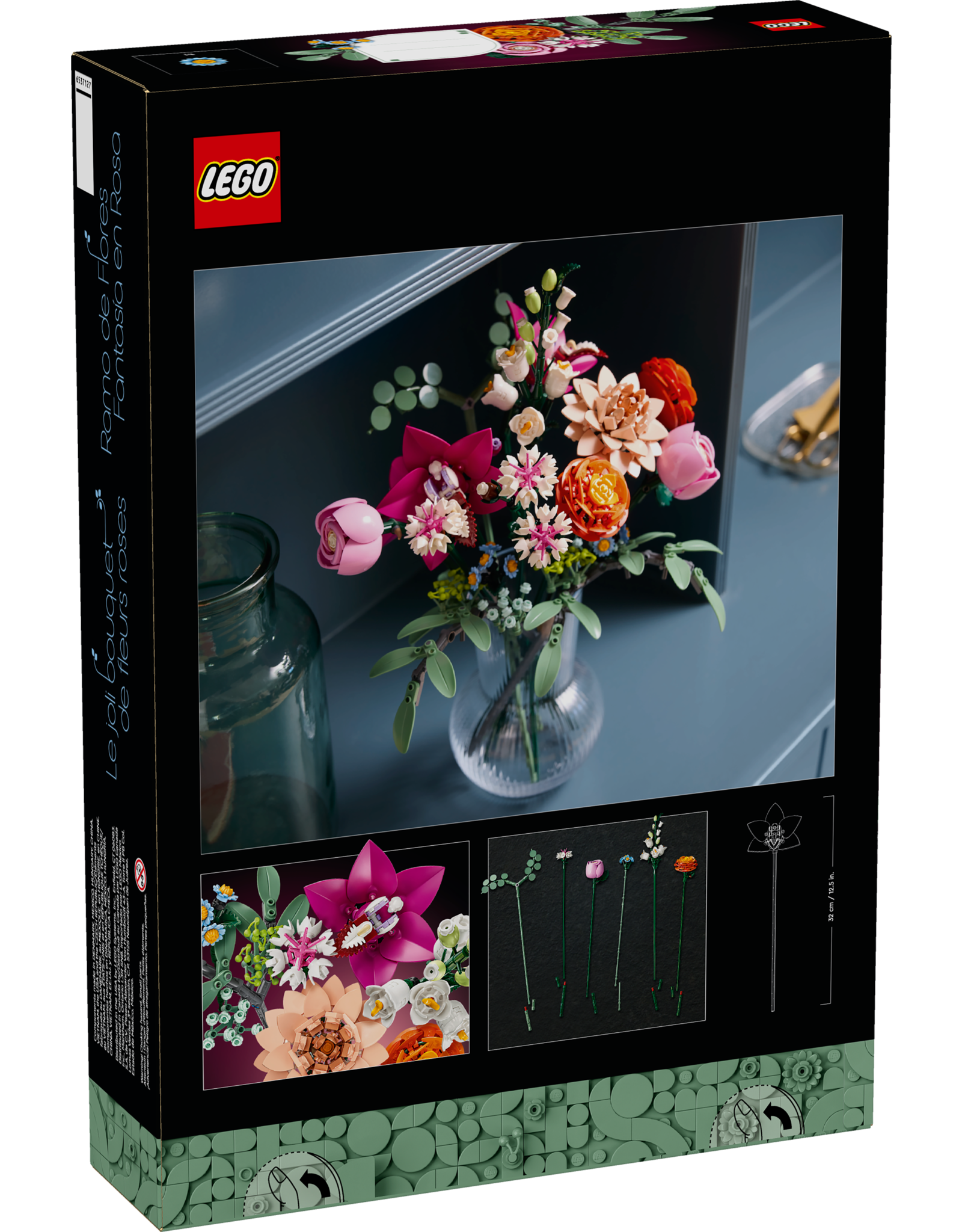 LEGO Botanicals 10342 Pretty Pink Flower Bouquet