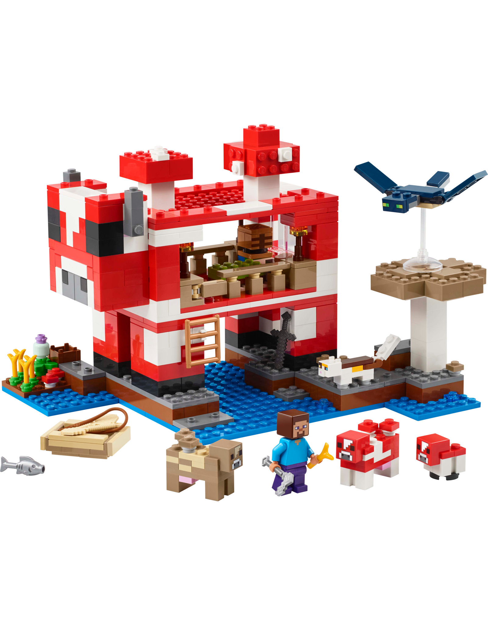 LEGO Minecraft 21270 The Mooshroom House