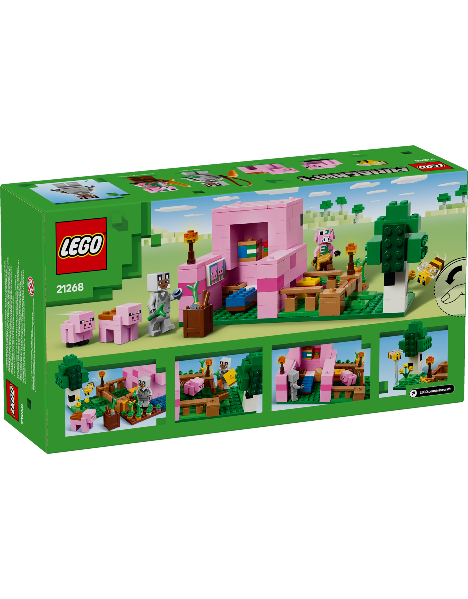 LEGO Minecraft 21268 The Baby Pig House
