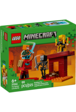 LEGO Minecraft 21266 The Nether Lava Battle