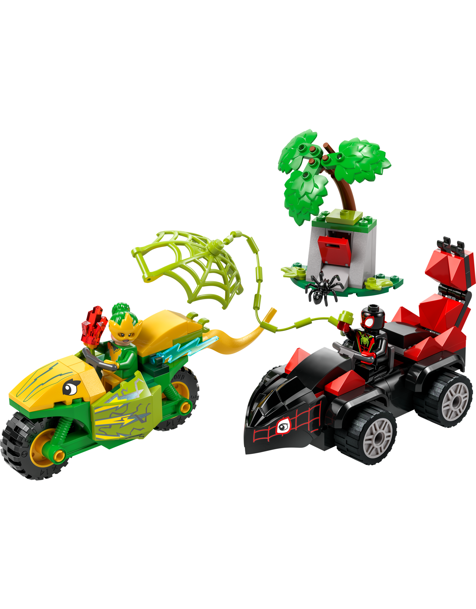 LEGO Super Heroes 11198 Spin and Electro Dinosaur Vehicle Chase