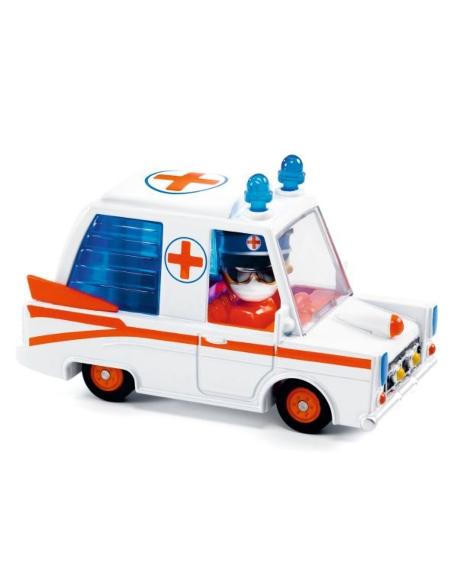 Djeco Hurry Ambulance Crazy Motors