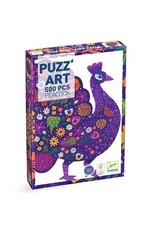 Djeco Puzz 'art  Peacock 500 pcs Djeco Puzz 'art  Peacock 500 pcs