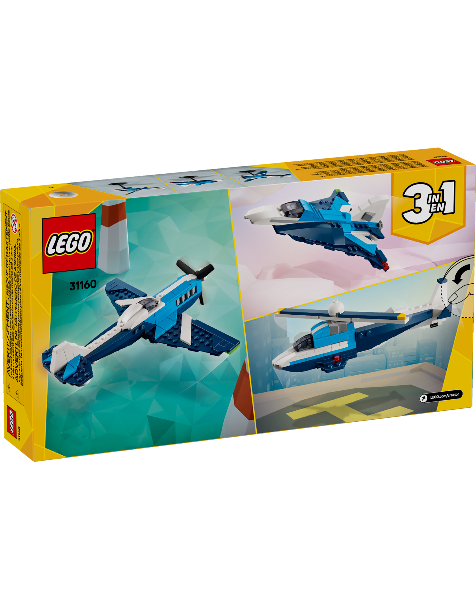 LEGO Creator 31160 Aircraft: Race Plane