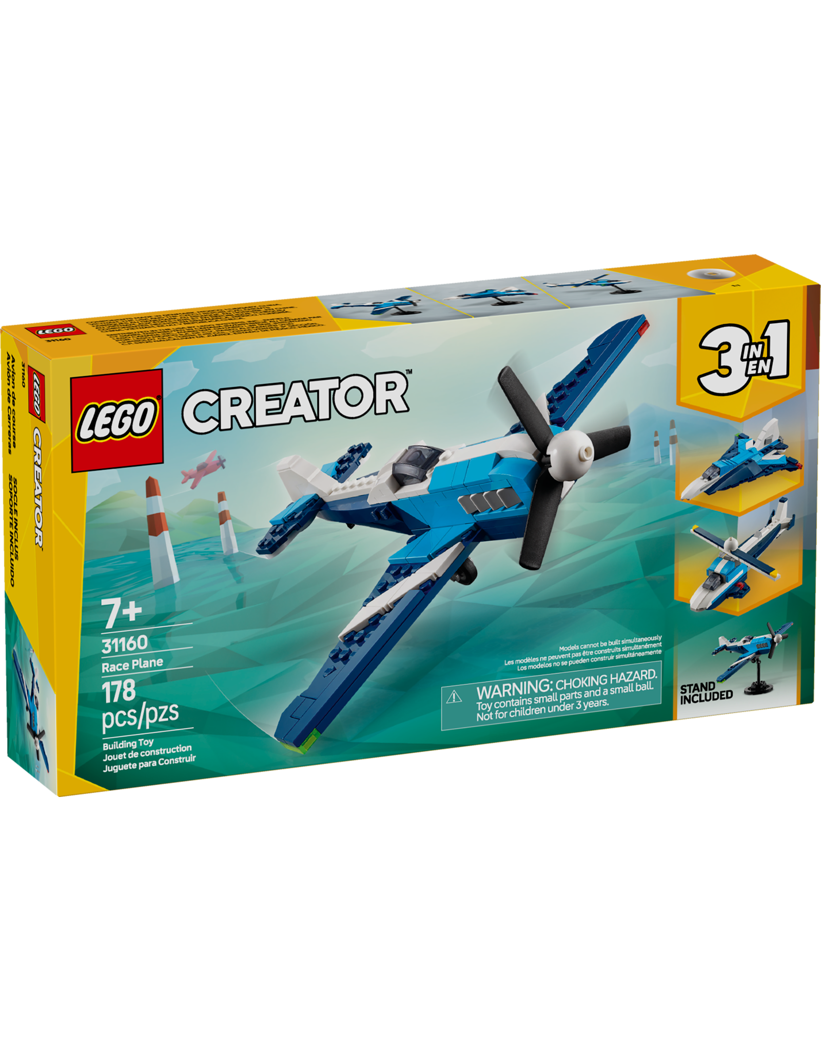 LEGO Creator 31160 Aircraft: Race Plane