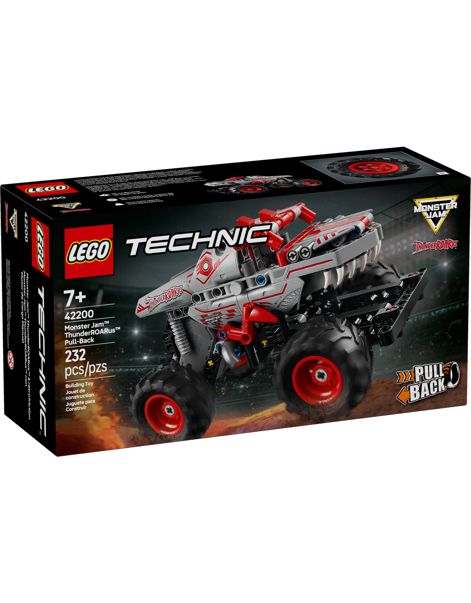 LEGO Technic 42200 Monster Jam ThunderROARus Pull-Back