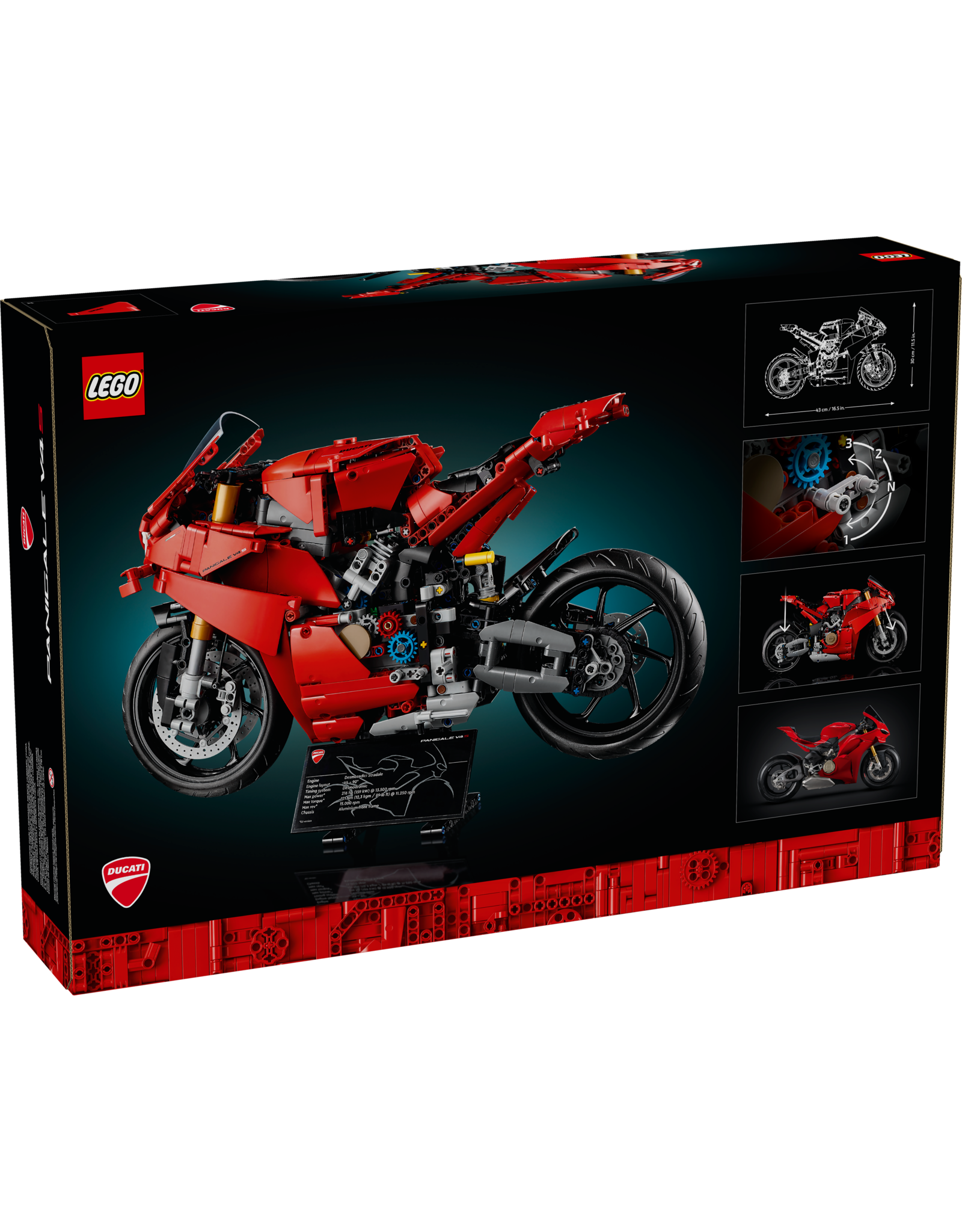 LEGO Technic 42202 Ducati Panigale V4 S Motorcycle