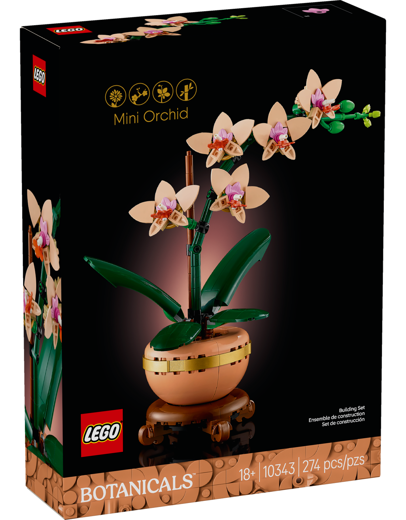 LEGO Botanicals 10343 Mini Orchid