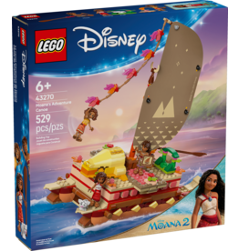LEGO Disney Princess 43270 Moana's Adventure Canoe