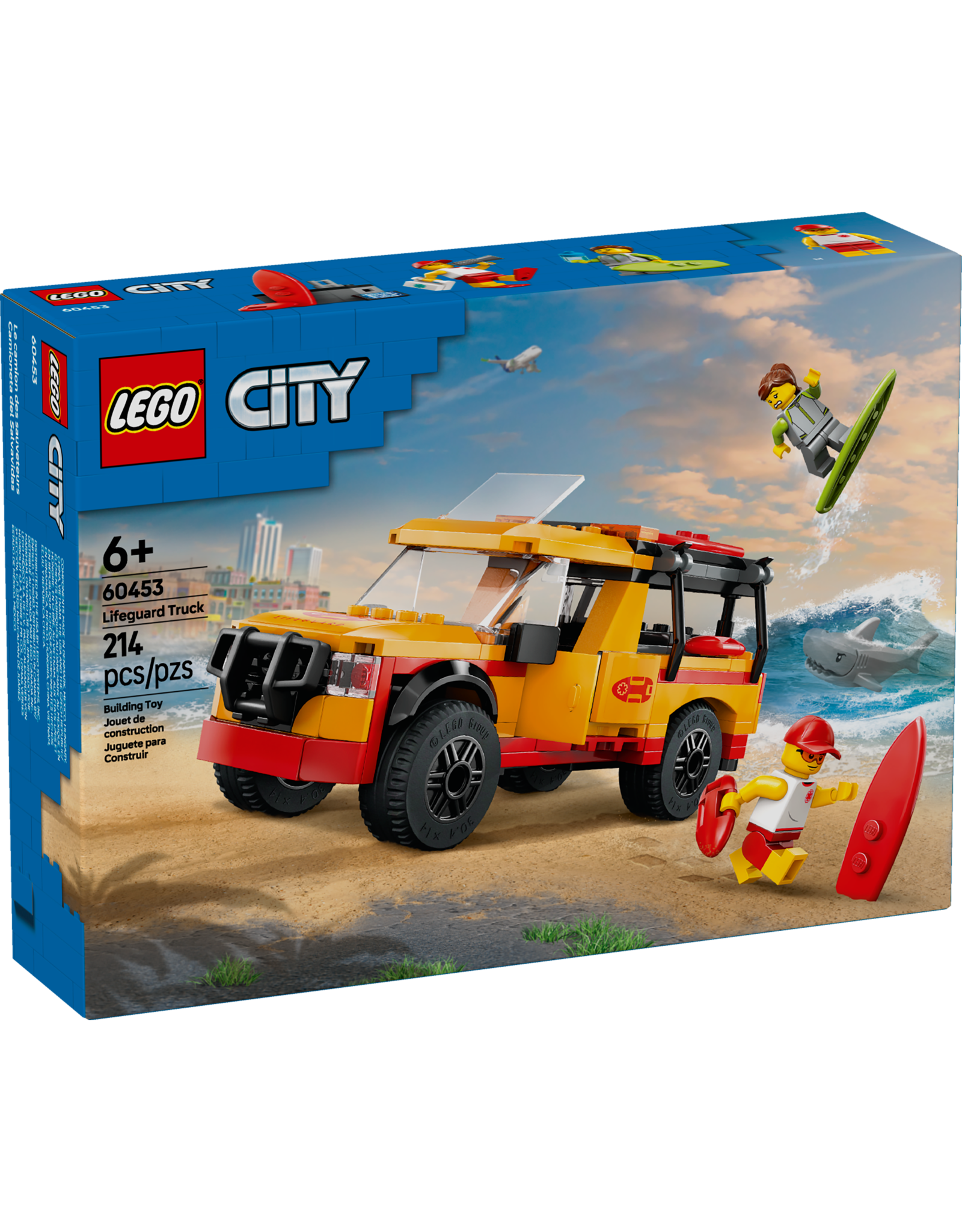 LEGO City 60453 Lifeguard Beach Rescue Truck