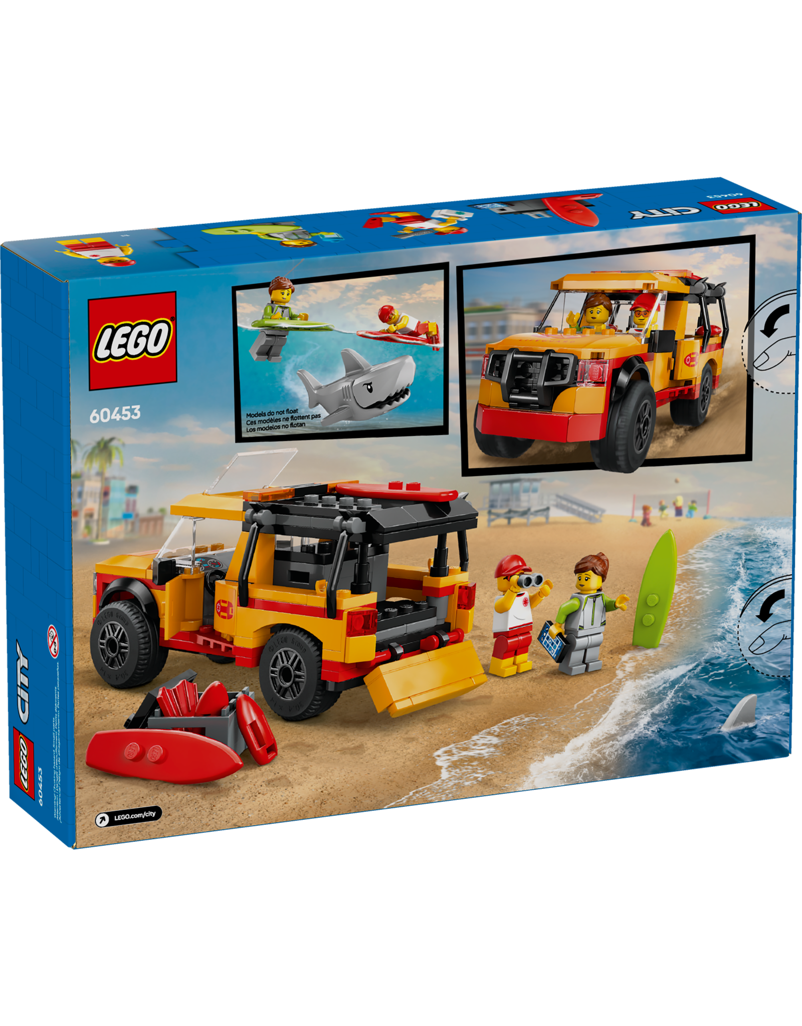 LEGO City 60453 Lifeguard Beach Rescue Truck