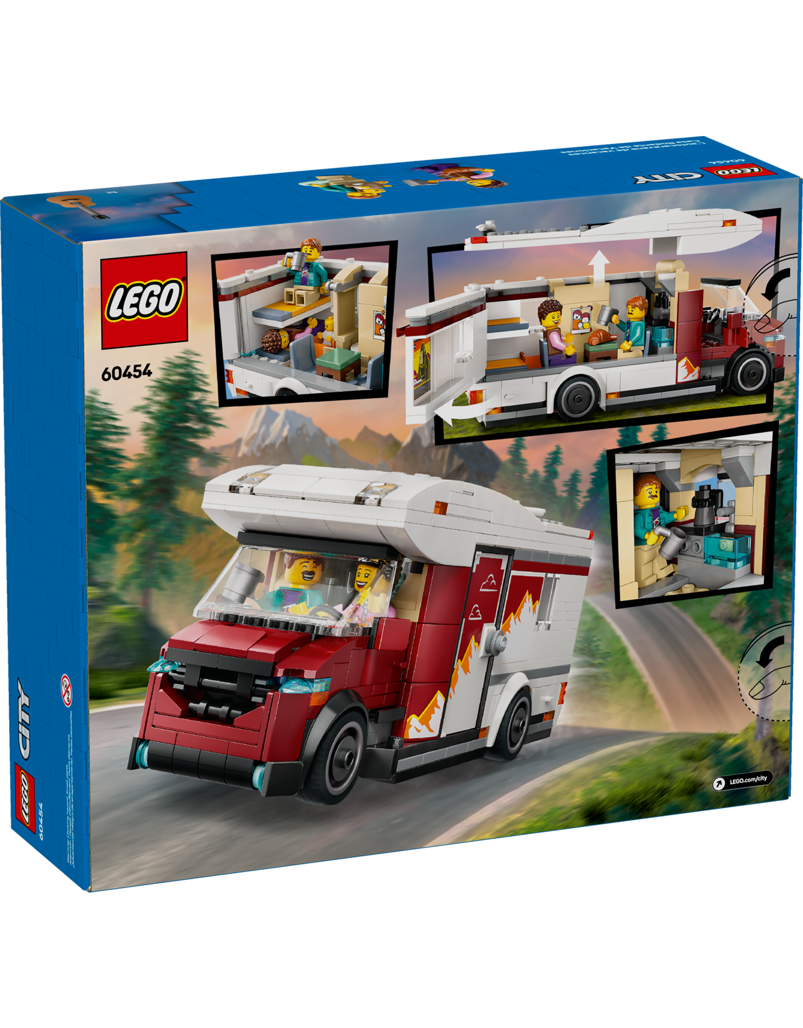 LEGO City 60454 Holiday Adventure Camper Van