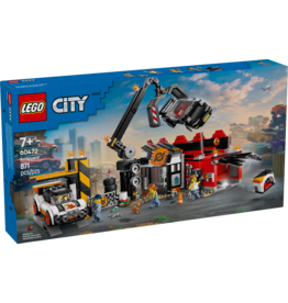 LEGO City 60472 Scrapyard with Cars