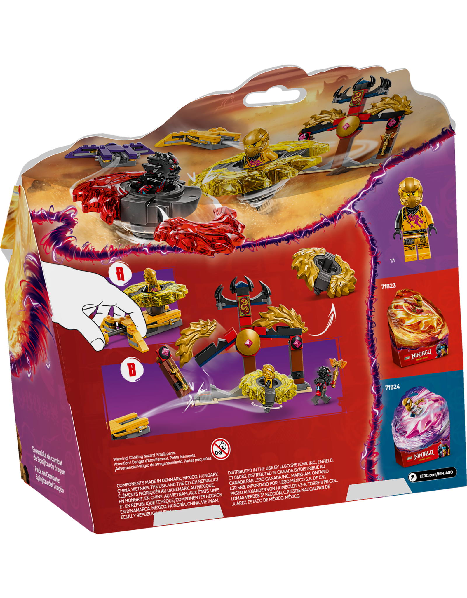 LEGO Ninjago 71826 Dragon Spinjitzu Battle Pack