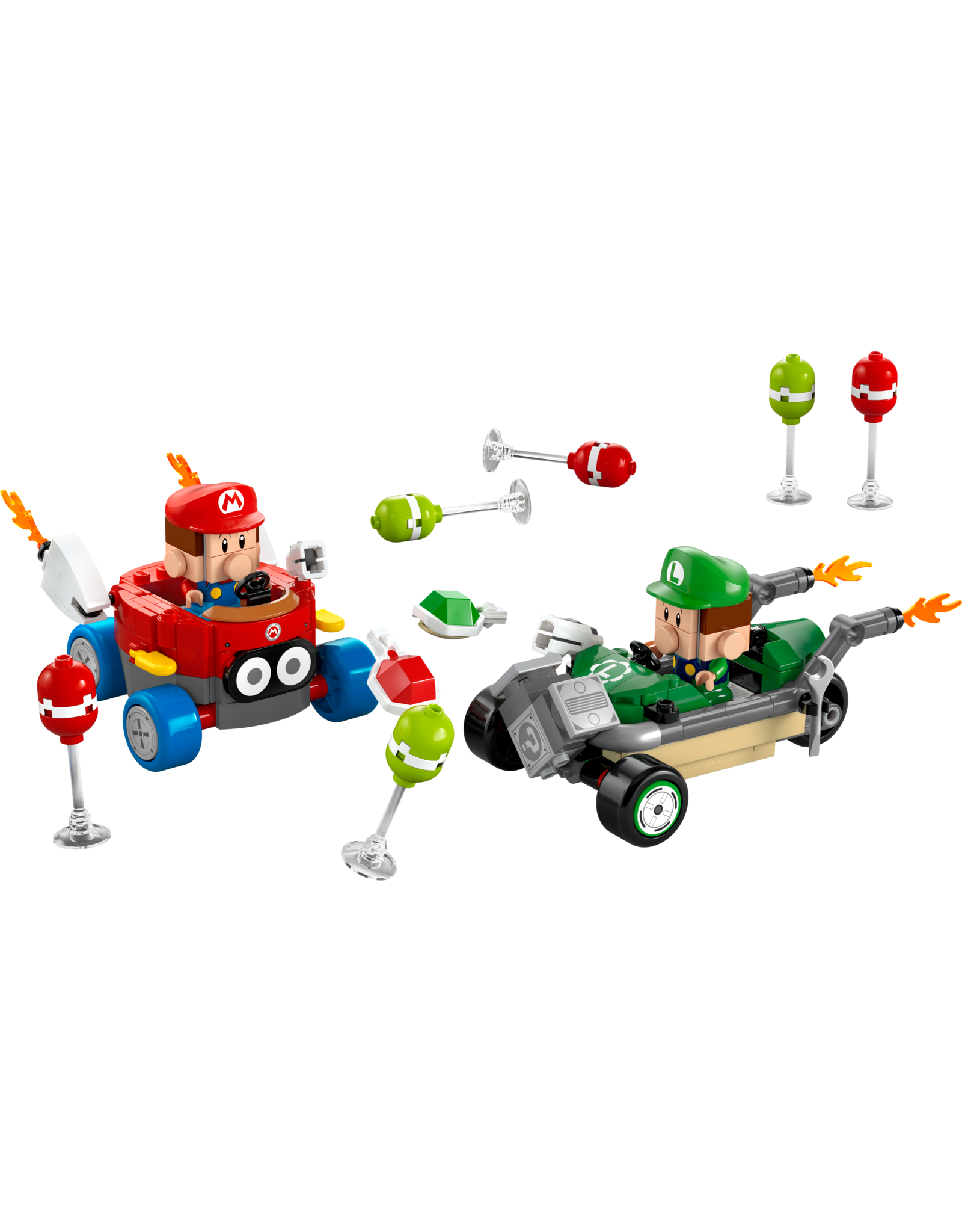 LEGO Super Mario 72034 Mario Kart™ – Baby Mario vs. Baby Luigi