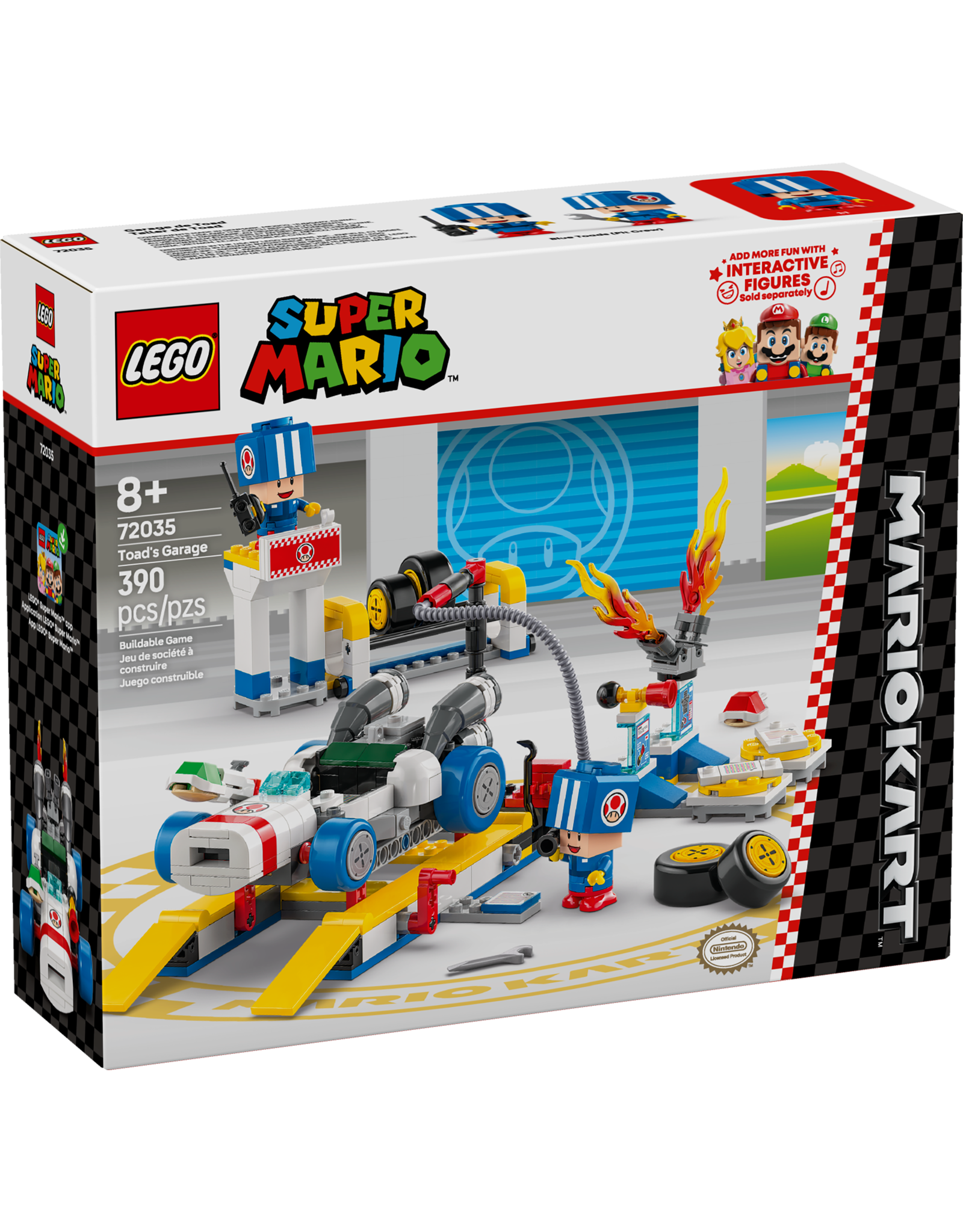 LEGO Super Mario 72035 Mario Kart™ – Toad's Garage