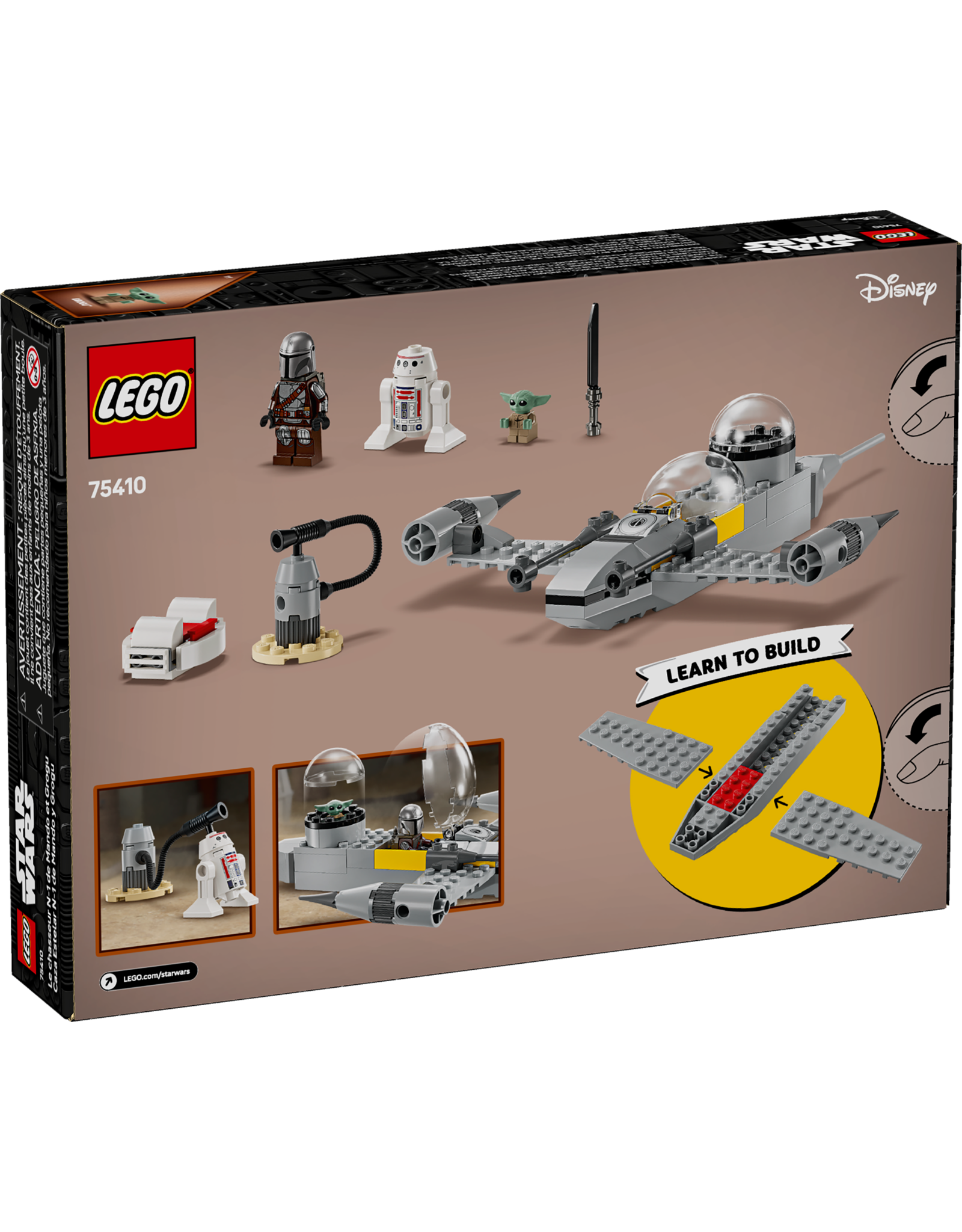 LEGO Star Wars 75410 Mando and Grogu's N-1 Starfighter™