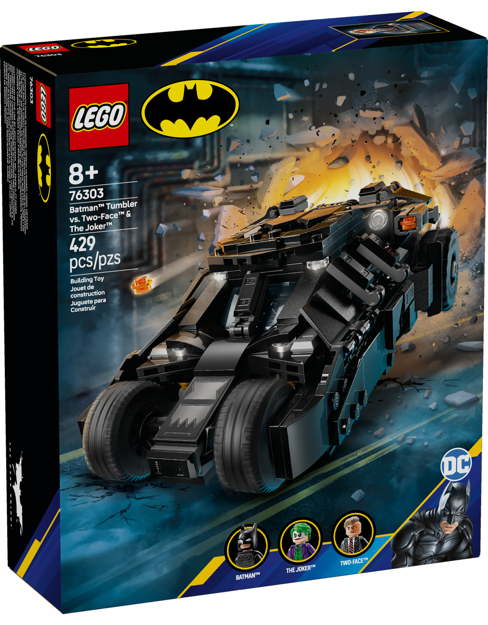 LEGO Super Heroes 76303 Batman™ Tumbler vs. Two-Face™ & The Joker™
