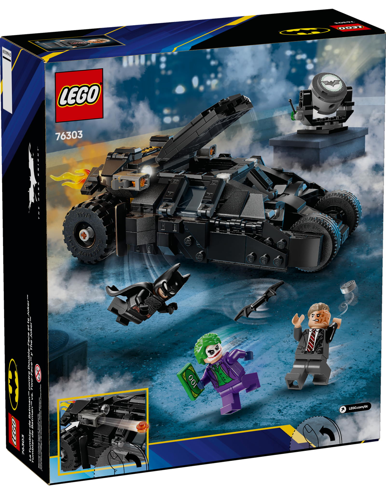 LEGO Super Heroes 76303 Batman™ Tumbler vs. Two-Face™ & The Joker™