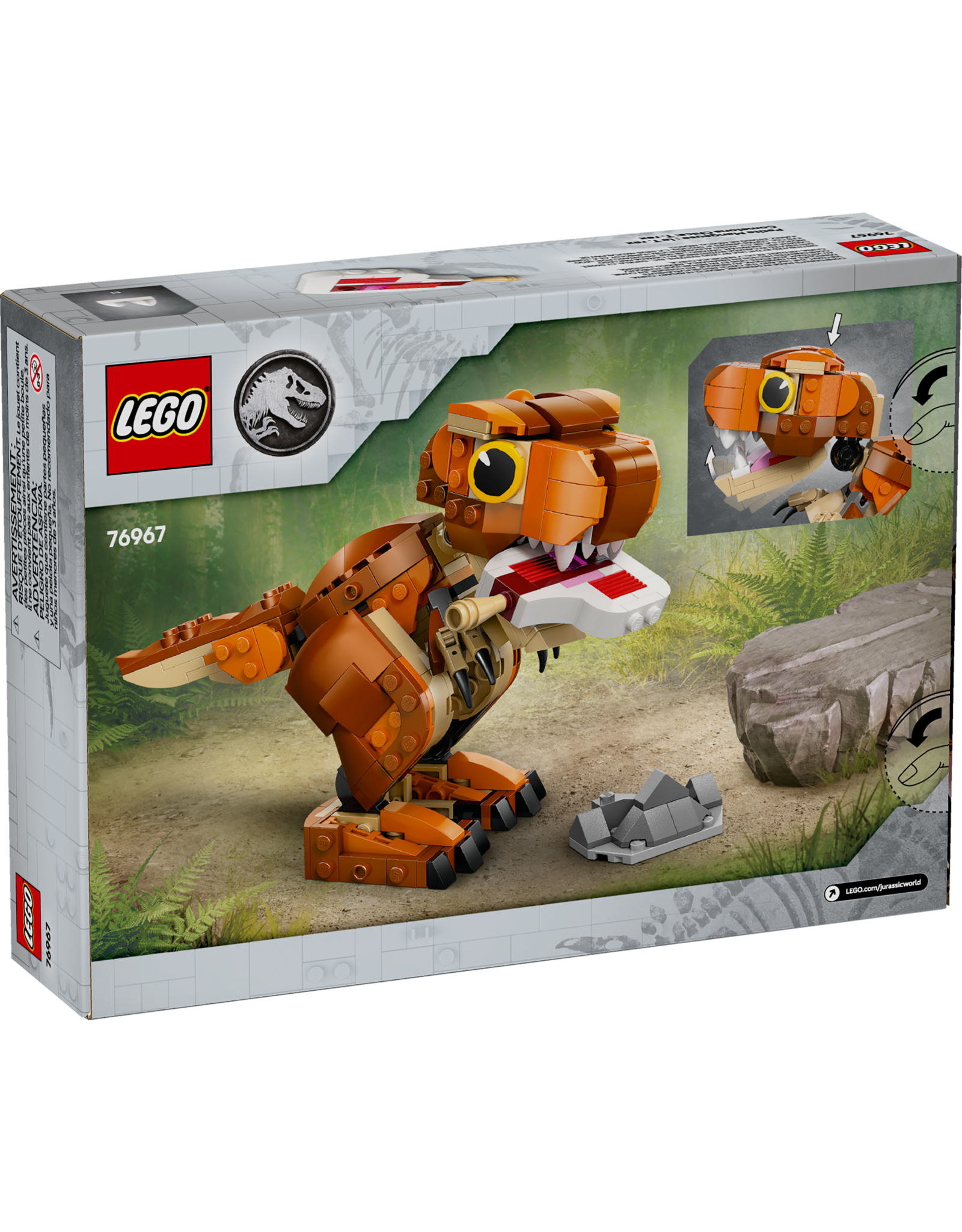 LEGO Jurassic World 76967 Little Eatie: T. rex