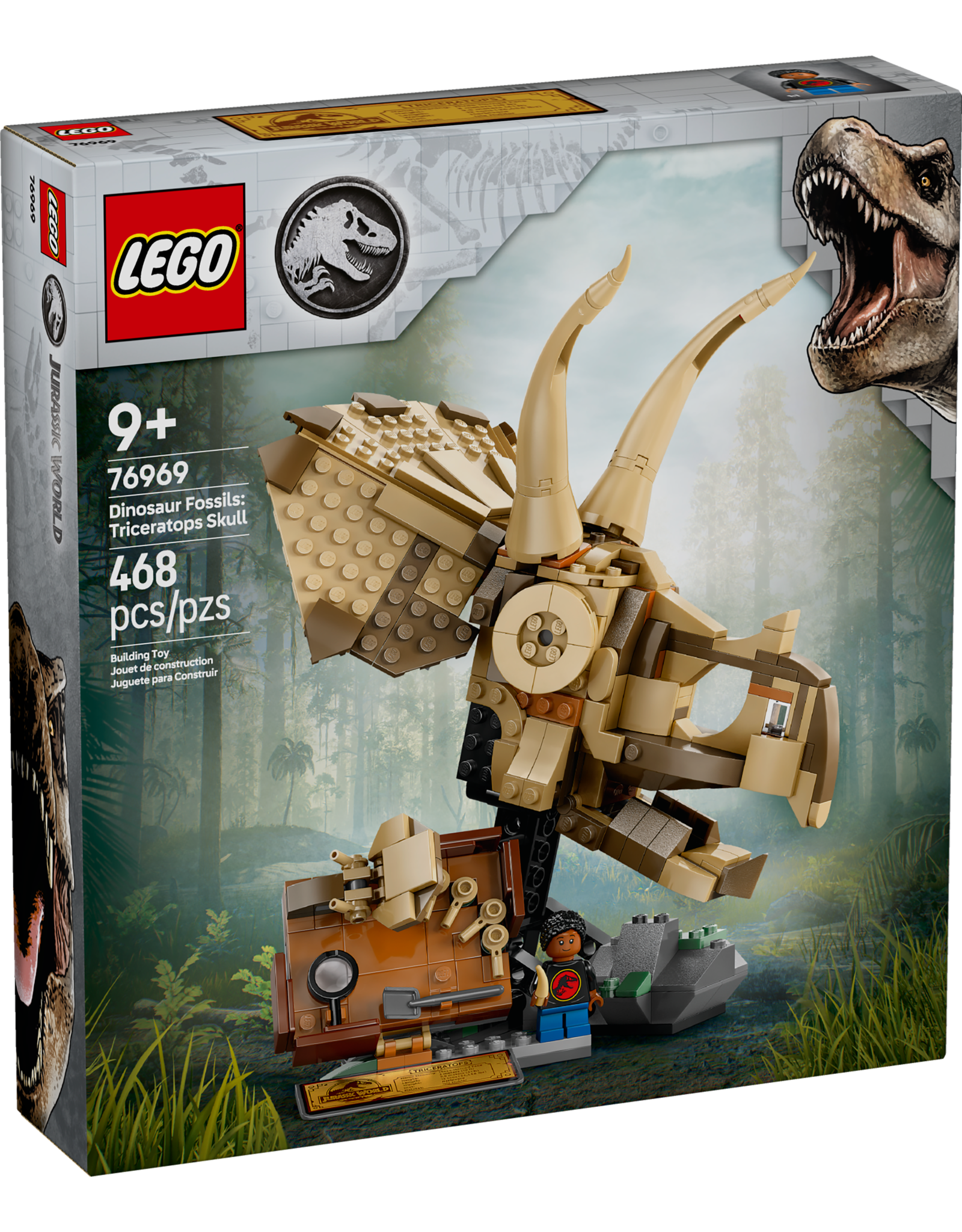 LEGO Jurassic World  76969 Dinosaur Fossils: Triceratops Skull