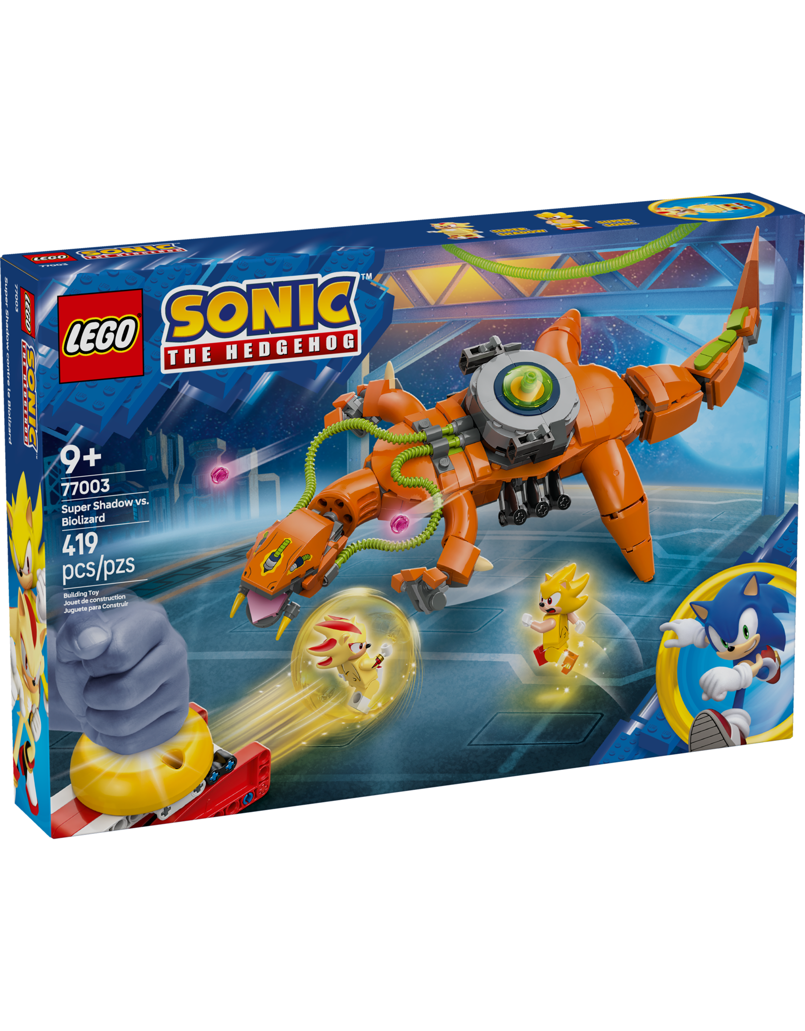 LEGO Sonic 77003 Super Shadow vs. Biolizard