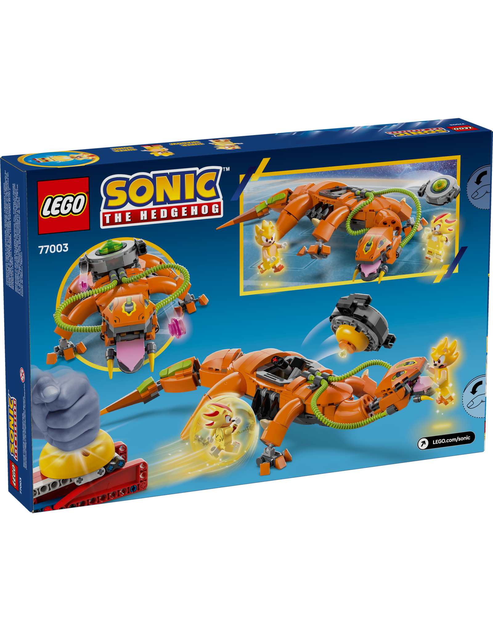 LEGO Sonic 77003 Super Shadow vs. Biolizard